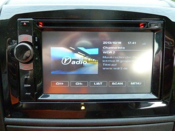 Dab+ Radio funktioniert erstaunlich gut, der Klangqualität steht CD´s in nichts nach
