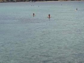 am Strand von Marina di Campo