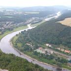 Elb-Blick vom Lilienstein