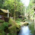 "obere" Bootsanlagestelle in der "wilden Klamm"