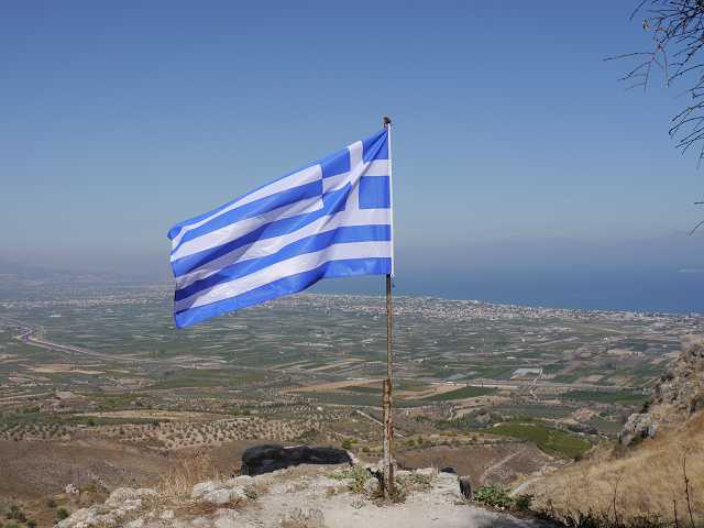 2016 - Griechenland-Peleponnes - Blick von Akrokorintos