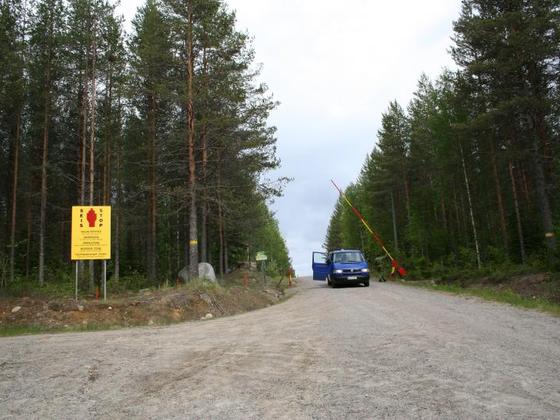 an der russischen Grenze Finnland 20091