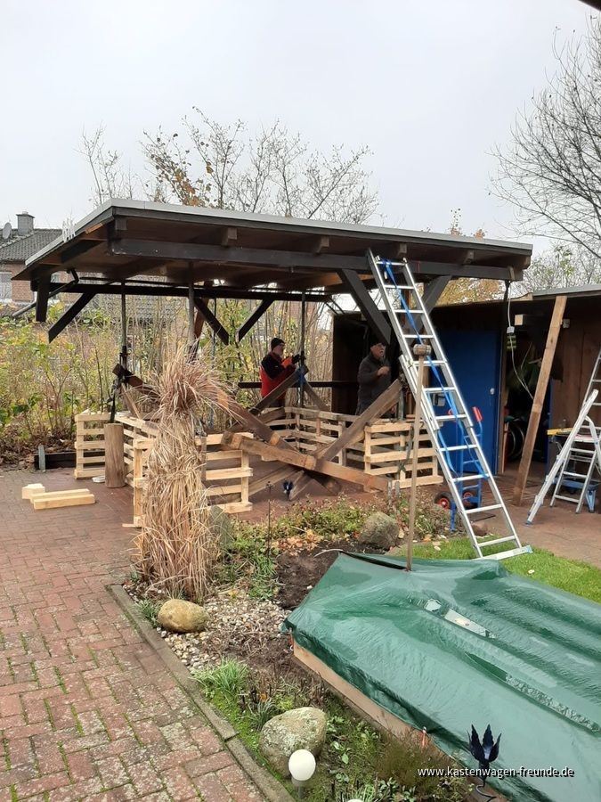 Carport Erhöhung