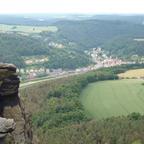 Aussicht vom Lilienstein