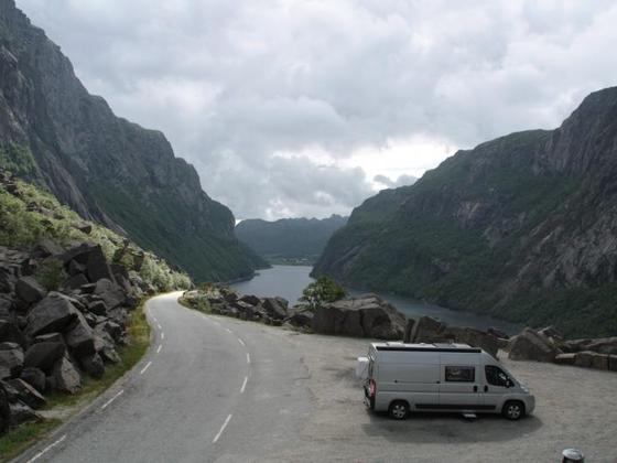 IMG 2072 abschnitt vom E39 über die RV503 bei Vikeso nach Byrkjedal uber die RV45 und RV508 in richtung Prekestolen und zur unsere Top-Secret plätzchen