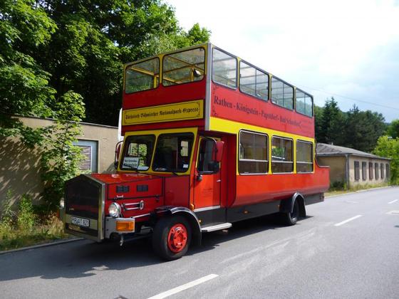 Nationalpark-Express am Haltepunkt Elbe-Freizeitland