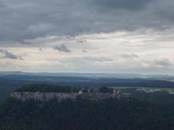 Fernsicht vom Lilienstein